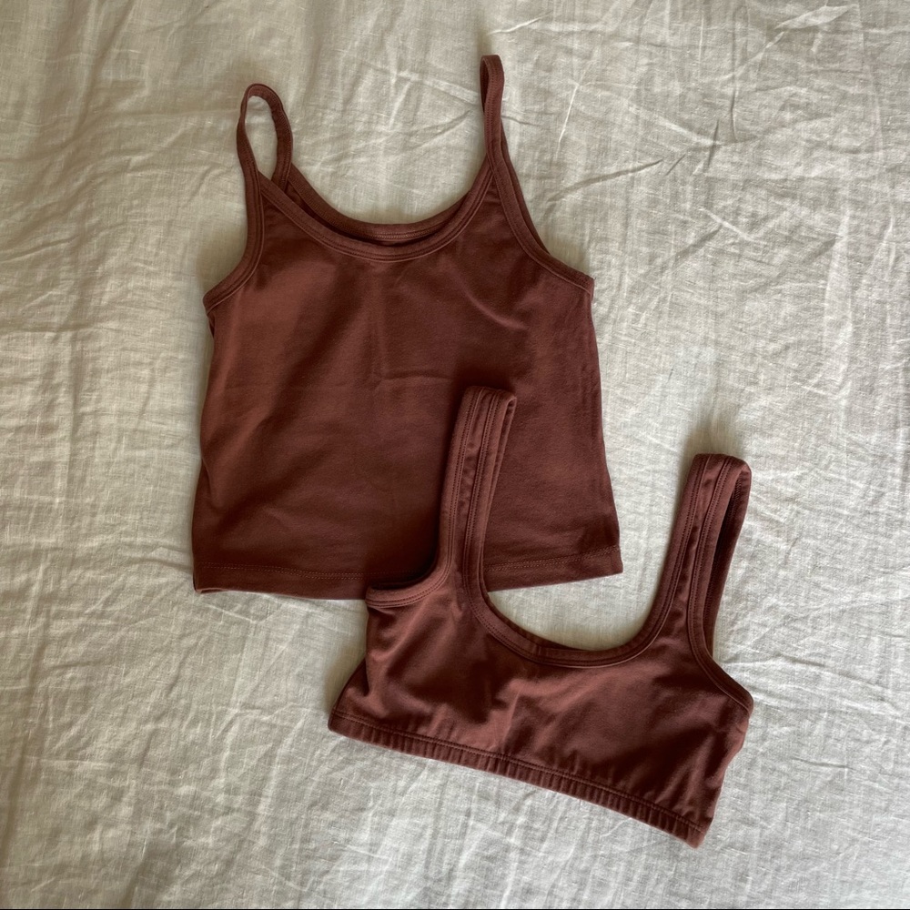 ARQ spice tank & bra